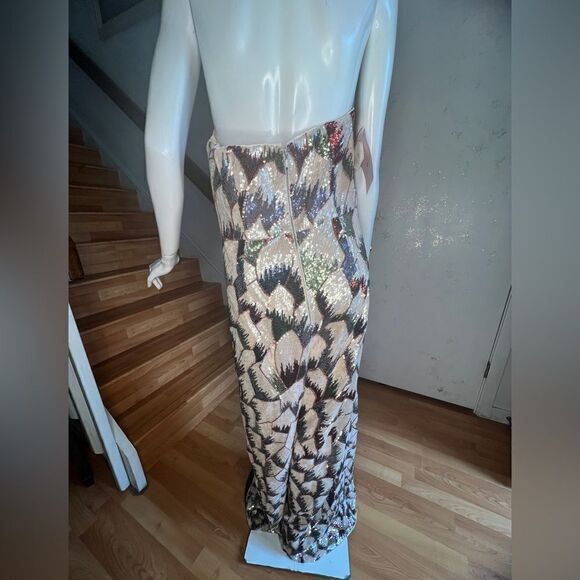 ANTHROPOLOGIE x BHLDN sequins jumpsuit - Picture 3 of 7